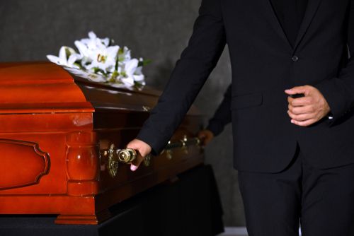 Casket for a Funeral