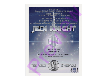 Jedi Credential