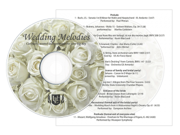 Wedding Music CD