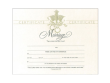 Pearly Dove Marriage Certificate 1 Certificate - $6.99