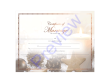 Themed Marriage Certificate