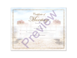 Themed Marriage Certificate