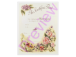 Vintage Floral Marriage Certificate 1 Certificate