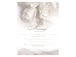 White Rose Marriage Certificate 1 Certificate - $5.99