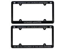 Car License Plate Frames