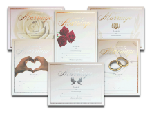 Premium Wedding Certificate