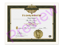 Related product: Religious Title Honorary Degree