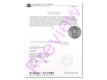 Related product: Sealed Letter of Good Standing